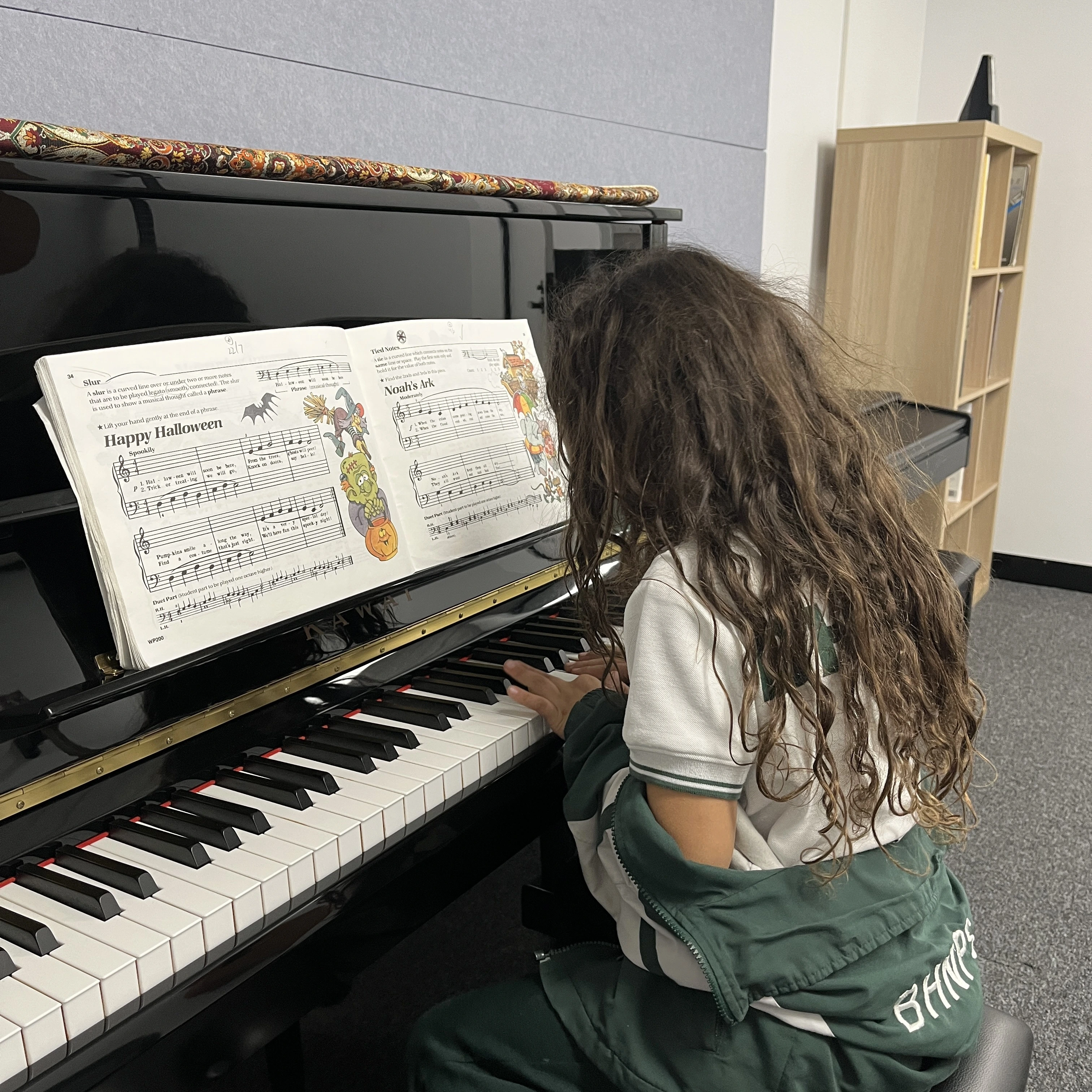 Piano student in Parramatta